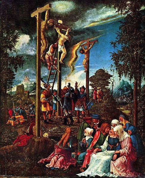 Albrecht Altdorfer Kalvarienberg oil painting image